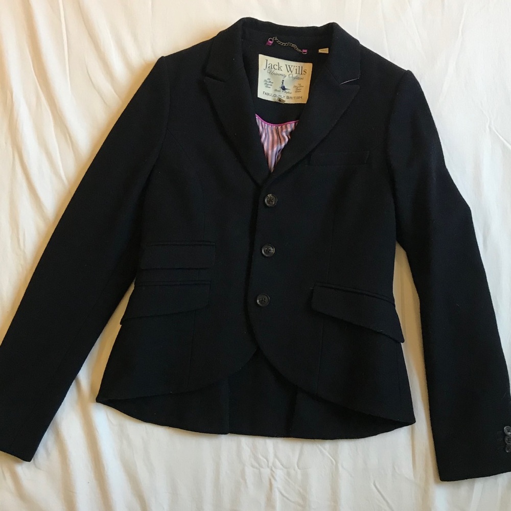Jack Wills Navy Blazer